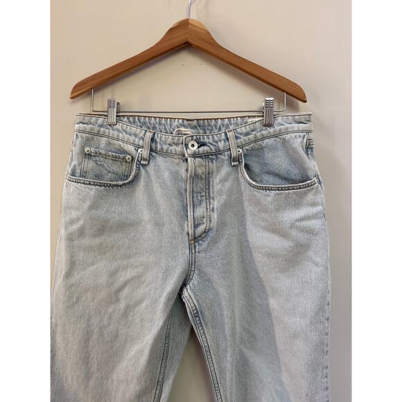 Rag & Bone Womens Rosa Mid Rise Boyfriend Distressed Light Wash Jeans Size 31 - Picture 2 of 8